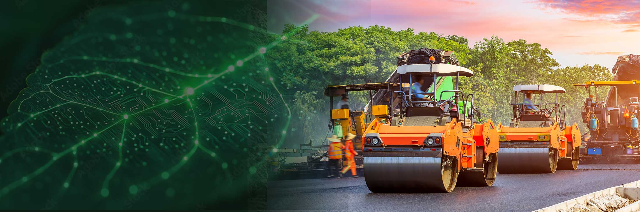 Wendit Infrastructure & Development Projects Division: Road rollers and paving machines in road construction in Africa