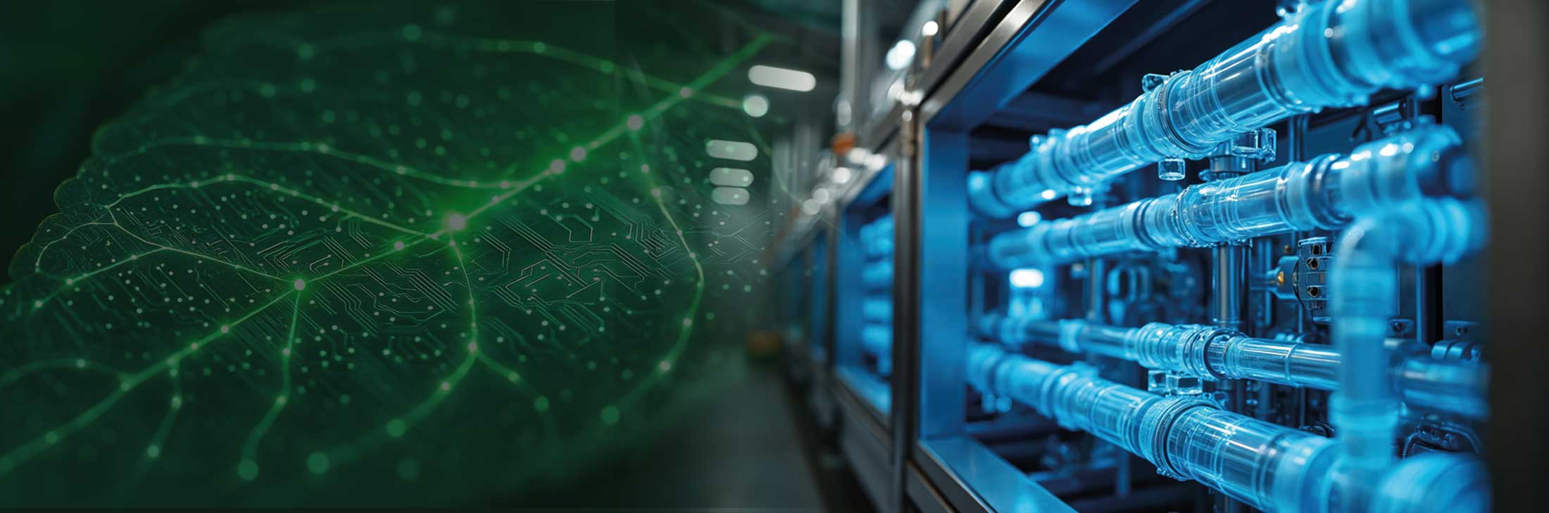 Piping in groundwater desalination and disinfection plants