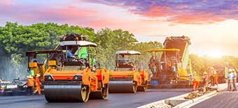 Wendit Infrastructure & Development Projects Division: Road rollers and paving machines in road construction in Africa