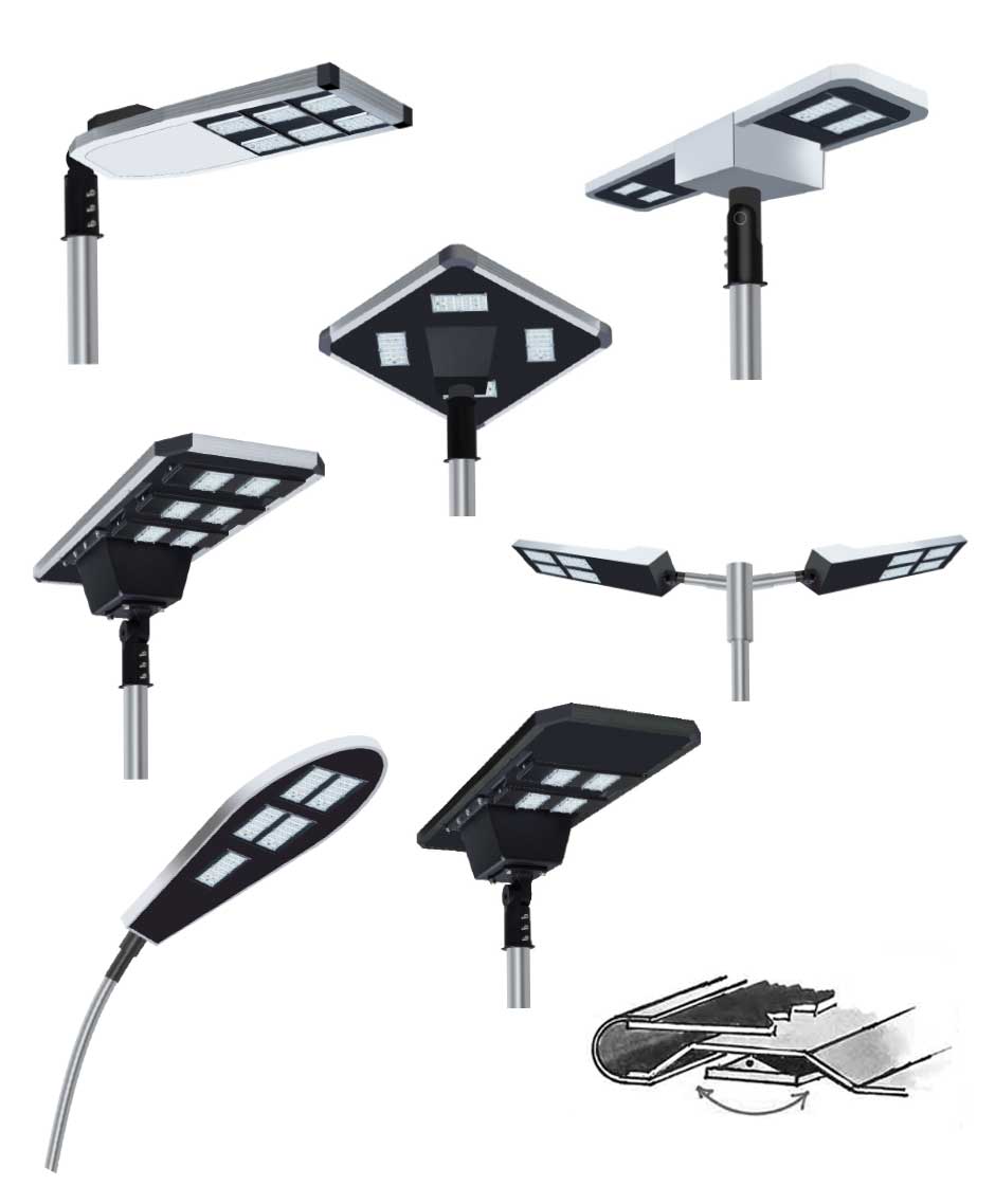 Design variants of the Solar Street Light